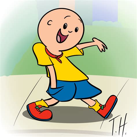 Caillou Gets Fanart Drawn by TheHerminator and Gets Grounded by TheHerminator on Newgrounds