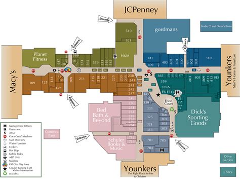 Mall Directory | Meridian Mall