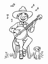 10  Free Printable Banjo Coloring Pages For Fun And Creativity sketch template