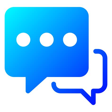 Message Generic Flat Gradient icon