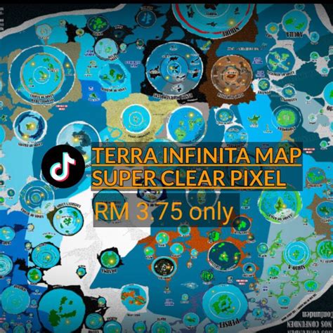 ( PICTURE only !!) TERRA INFINITA MAP original clear | Shopee Malaysia