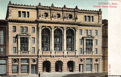 Detroit Opera House (second) | Postcards — Historic Detroit