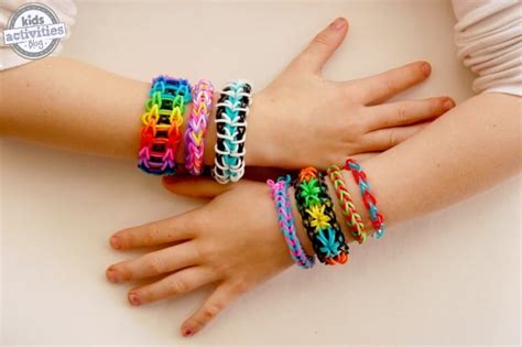 Elastic-band bracelets – how to make? – 4aKid