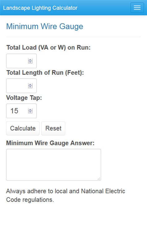 Landscape lighting wire size chart - eroticwery