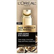 L'Oréal Paris Age Perfect Cell Renewal Anti-Aging Eye Cream Treatment ...