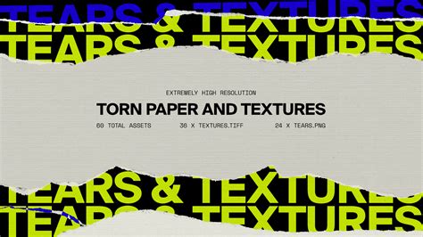 Torn Paper and Textures Asset Pack :: Behance