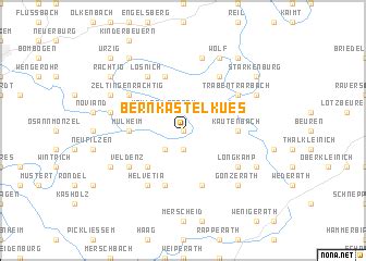 Bernkastel-Kues (Germany) map - nona.net