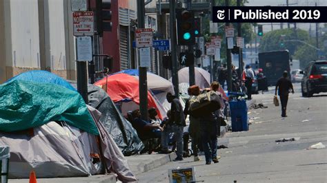 Homeless Populations Are Surging in Los Angeles. Here’s Why. - The New York Times