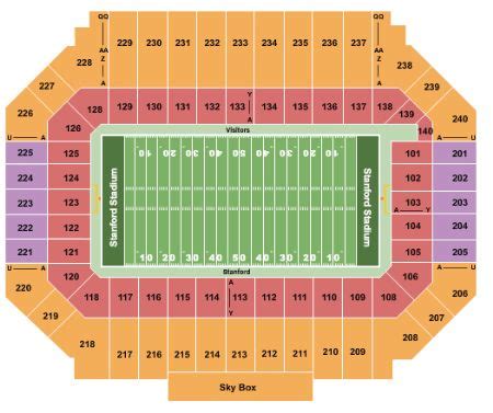 Stanford Stadium Tickets and Stanford Stadium Seating Chart - Buy Stanford Stadium Stanford ...