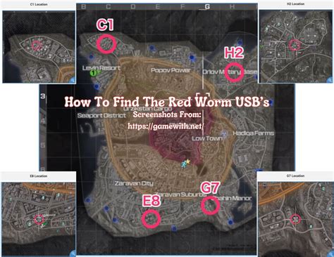 Red Worm USB location Help : r/MWZombies