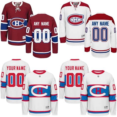 2017 Custom Montreal Canadiens Jerseys Authentic Personalized Cheap ...