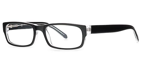 Frames | Men's Essential Eyewear Rectangular Glasses in Black - ESS8019 ...