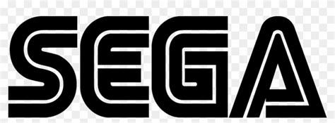 Sega Logo Font By Unknown - Sega Logo Black Transparent, HD Png ...