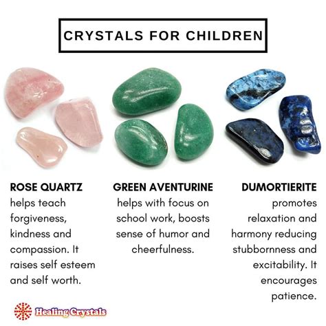 🔮 ℍ𝕖𝕒𝕝𝕚𝕟𝕘 ℂ𝕣𝕪𝕤𝕥𝕒𝕝𝕤 💎 on Instagram: “💎 Crystals for the kiddos! What are your childr… | Crystals ...