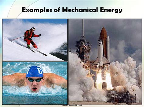 Mechanical Energy Examples Physics