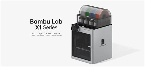 Bambu Lab X1 Series | 16 Colors | High Speed CoreXY | 300°C Hotend | Ultra-Smooth