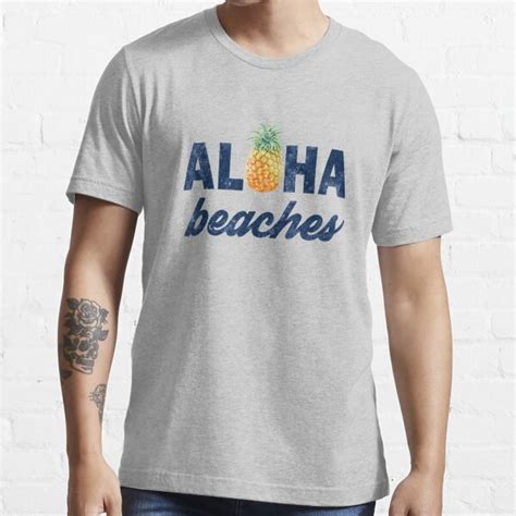 "ALOHA BEACHES" T-shirt for Sale by Sparty1855 | Redbubble | aloha t ...