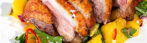 BBQ Duck Breast with Mango Summer Salsa Recipe – Duck Breasts ›› Luv-a-Duck – Australia’s ...