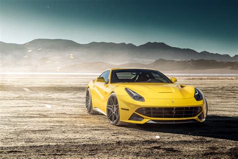 Yellow Ferrari sport car HD wallpaper | Wallpaper Flare