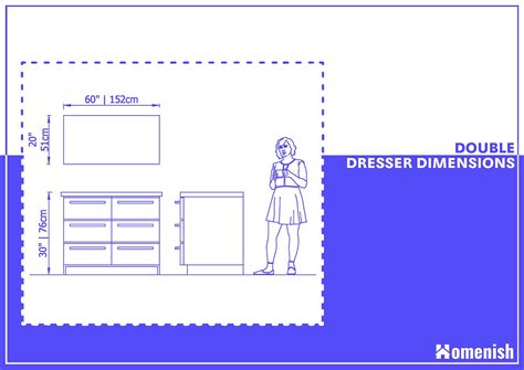 Guide to Standard Dresser Dimensions (with 3 Drawings) - Homenish