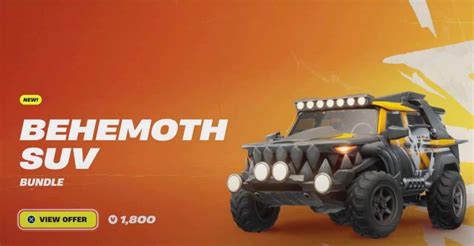 How to get Behemoth SUV in Fortnite Chapter 5 Season 3 - Dexerto