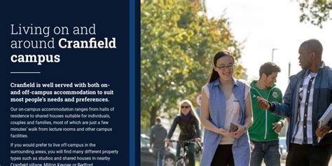 Living on and around Cranfield campus - Cranfield University Prospectus ...