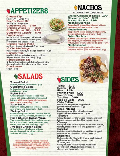 Mi Pueblo Mexican Restaurant menus in Aiken, South Carolina, United States