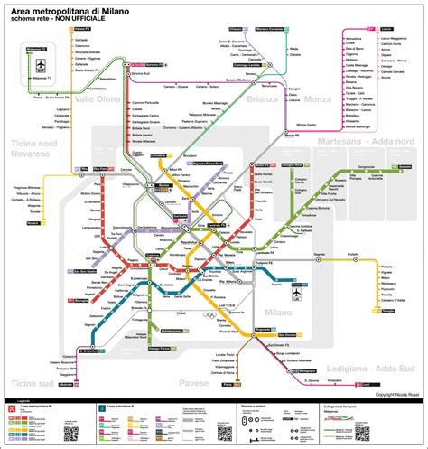 La SUPER MAPPA dei TRASPORTI di Milano - Milano Città Stato