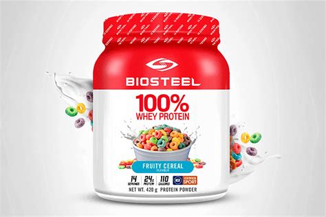 BioSteel puts together six creative and limited flavors of protein powder