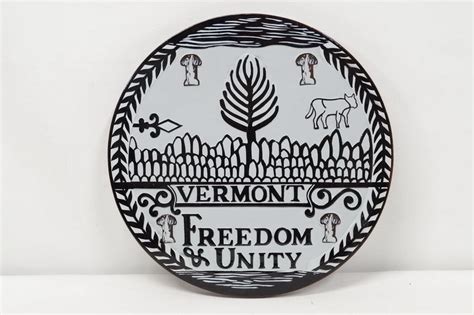 Vermont State Seal Plaque – Scalecraft