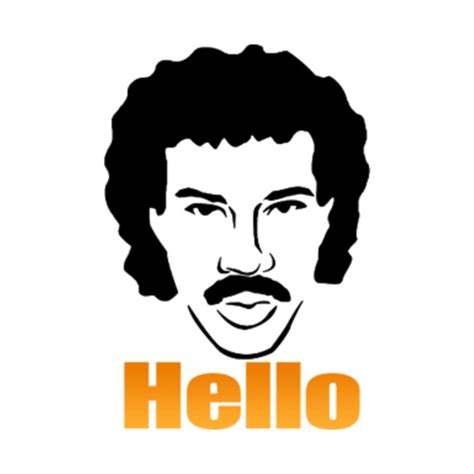 hello song lionel richie - Lionel Richie - T-Shirt | TeePublic