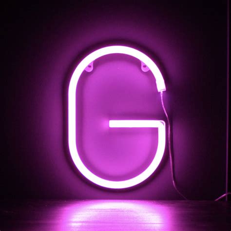 Download Illuminated Purple Neon Letter G Wallpaper | Wallpapers.com