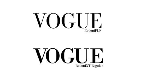 Vogue Magazine Logo Font