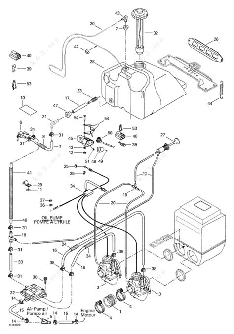 Ski Doo 1998 Summit - 670X, Fuel System - parts catalog