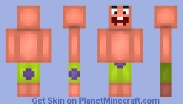 Patrick Star Minecraft Skin