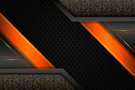 Modern E-Sport Gaming Background Glowing Diagonal Layer Orange Futuristic Premium Technology ...