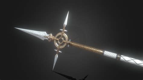 Fine Steel Spear - 3D model by Dark Labyrinth Studio ...