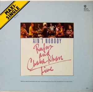 Rufus & Chaka Khan - Ain't Nobody (1983, Vinyl) | Discogs