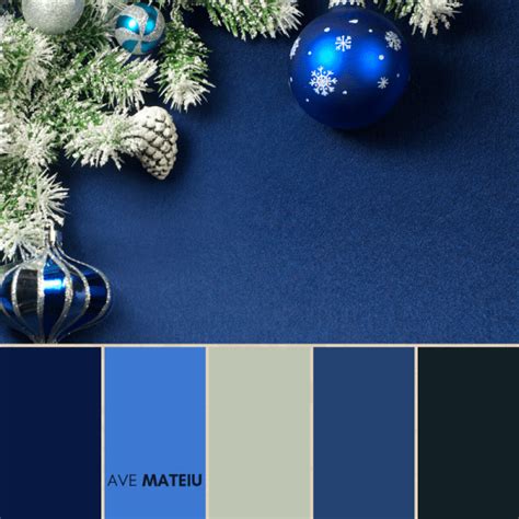 20 Christmas Color Palettes with Hex Codes + FREE Colors Guide | Ave Mateiu