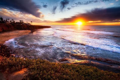 San Diego California sunset landscape wallpaper 291354 WallpaperUP