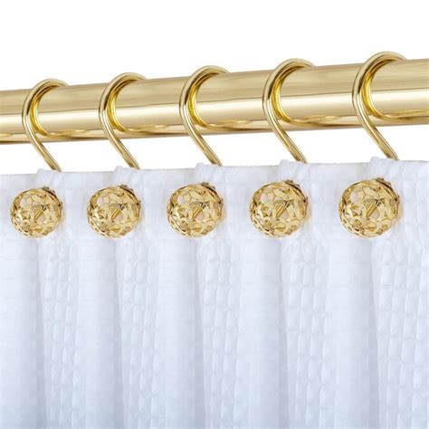 Utopia Alley 12-Pack Gold Single Shower Hookss in the Shower Rings ...