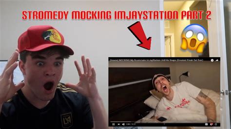 ( PT 2) reacting TO STROMEDY MOCKING IMJAYSTATION .... (HILARIOUS) - YouTube