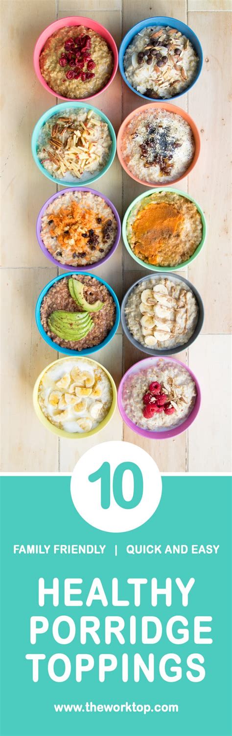 10 Healthy Porridge Toppings for the Family | The Worktop