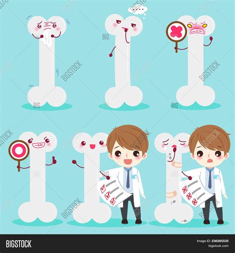 Cartoon Doctor Bone Vector & Photo (Free Trial) | Bigstock