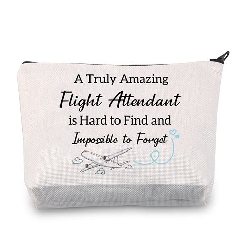 Buy Flight Attendant Gifts Makeup Bag Flight Attendant Travel Bag ...