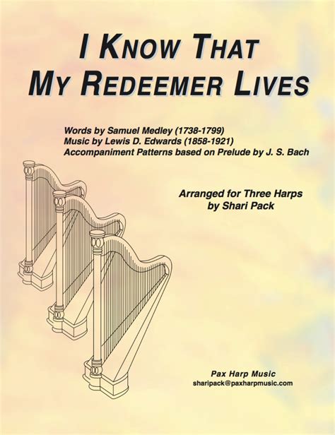 I Know That My Redeemer Lives – Harp Column Music