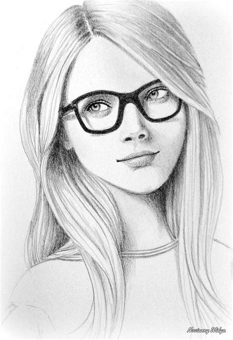 Dessin Jeune fille Beautiful Drawings, Cool Art Drawings, Art Drawings Sketches, Easy Drawings ...