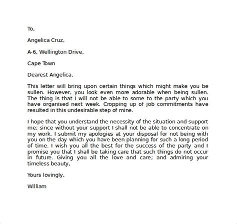 How To Write An Apology Letter To Your Ex - Alderman Writing