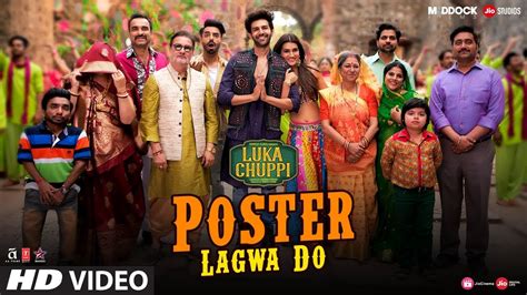 Luka Chuppi: Poster Lagwa Do Song | Kartik Aaryan, Kriti Sanon | Mika Singh , Sunanda Sharma ...