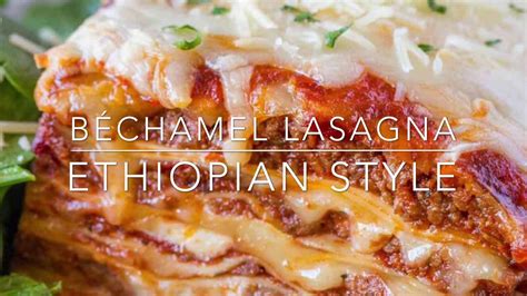 Béchamel sauce lasagna - YouTube